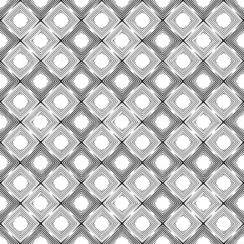 Black seamless abstract pattern. Overlay for background and backdrop. Ornamental design. PNG graphic illustration with transparent background.