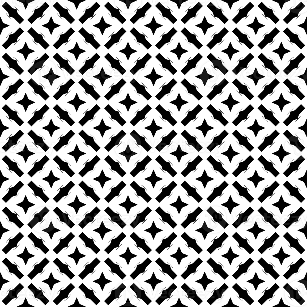 Black seamless abstract pattern. Overlay for background and backdrop. Ornamental design. PNG graphic illustration with transparent background.