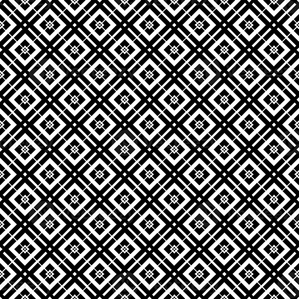 Black seamless abstract pattern. Overlay for background and backdrop. Ornamental design. PNG graphic illustration with transparent background.