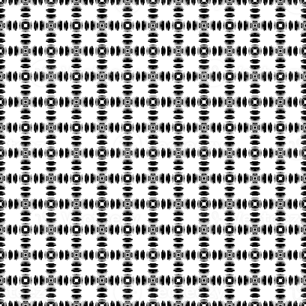 Black seamless abstract pattern. Overlay for background and backdrop. Ornamental design. PNG graphic illustration with transparent background.
