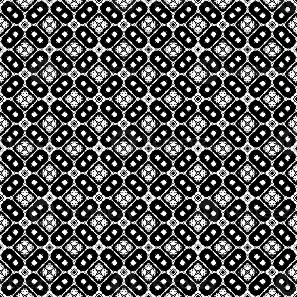 Black seamless abstract pattern. Overlay for background and backdrop. Ornamental design. PNG graphic illustration with transparent background.