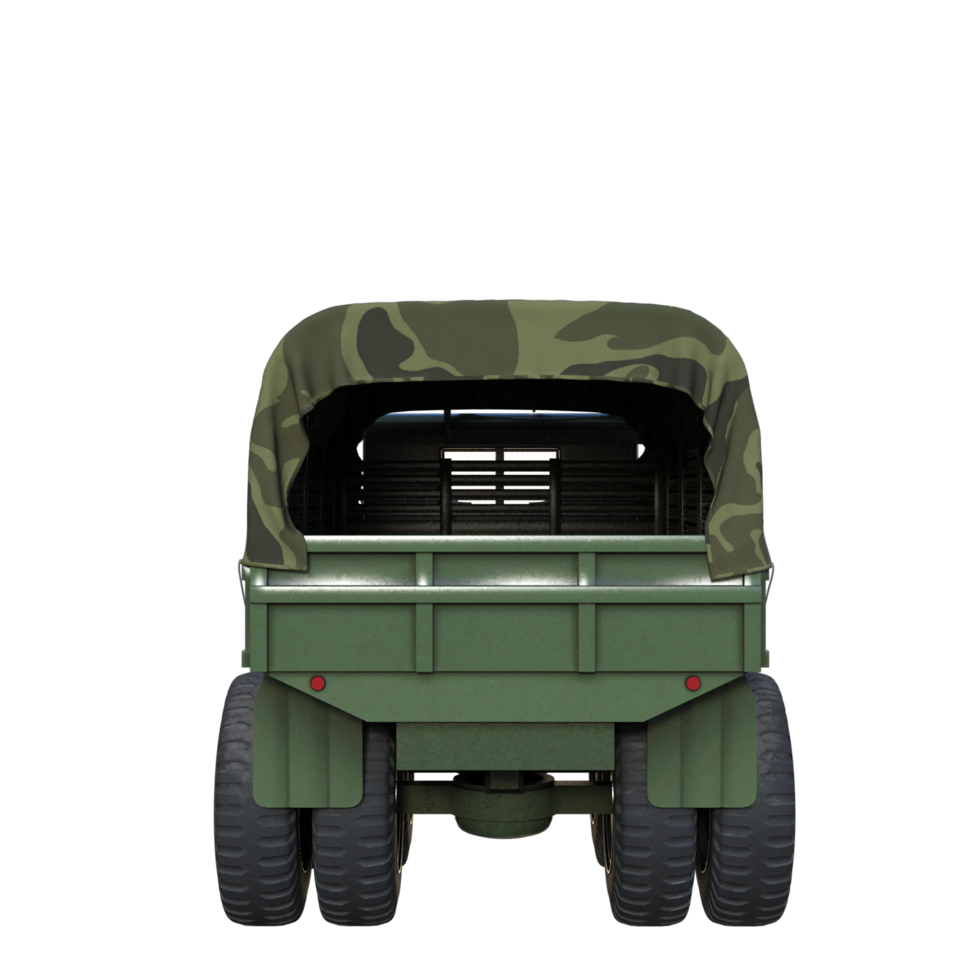 Truck military isolated png