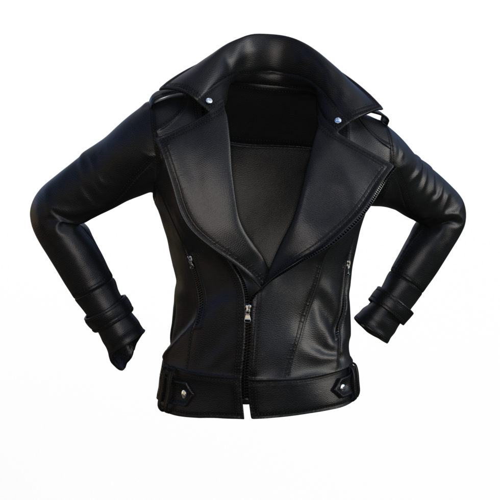 cuero chaqueta aislado png