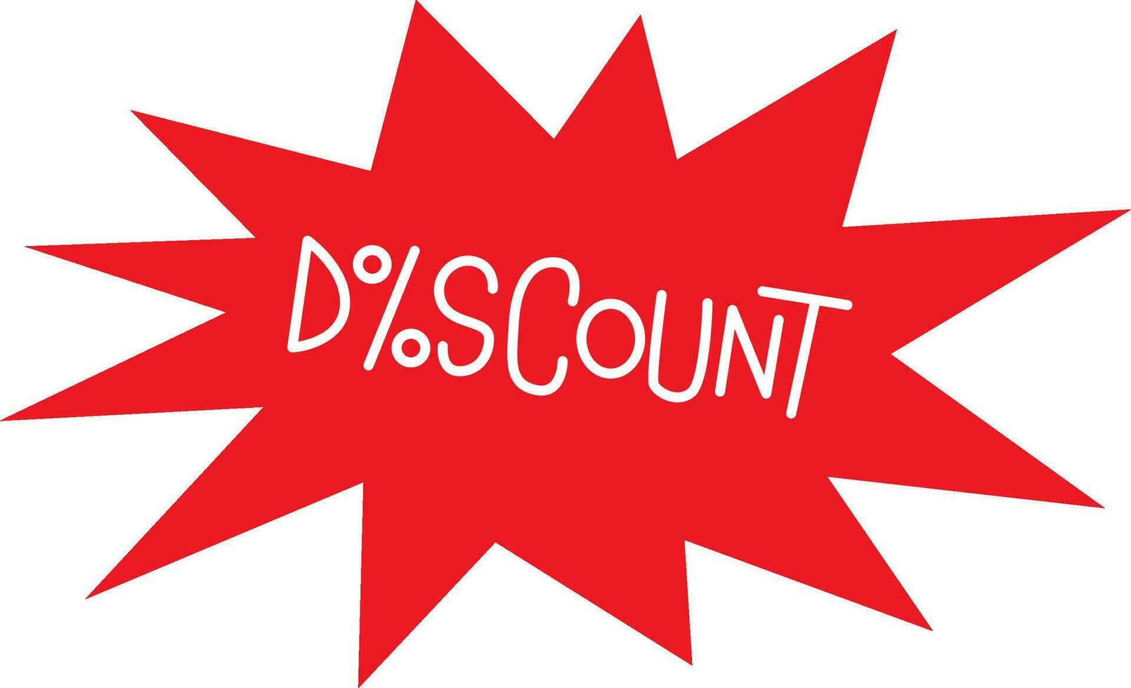 Discount Sticker Illustration vector