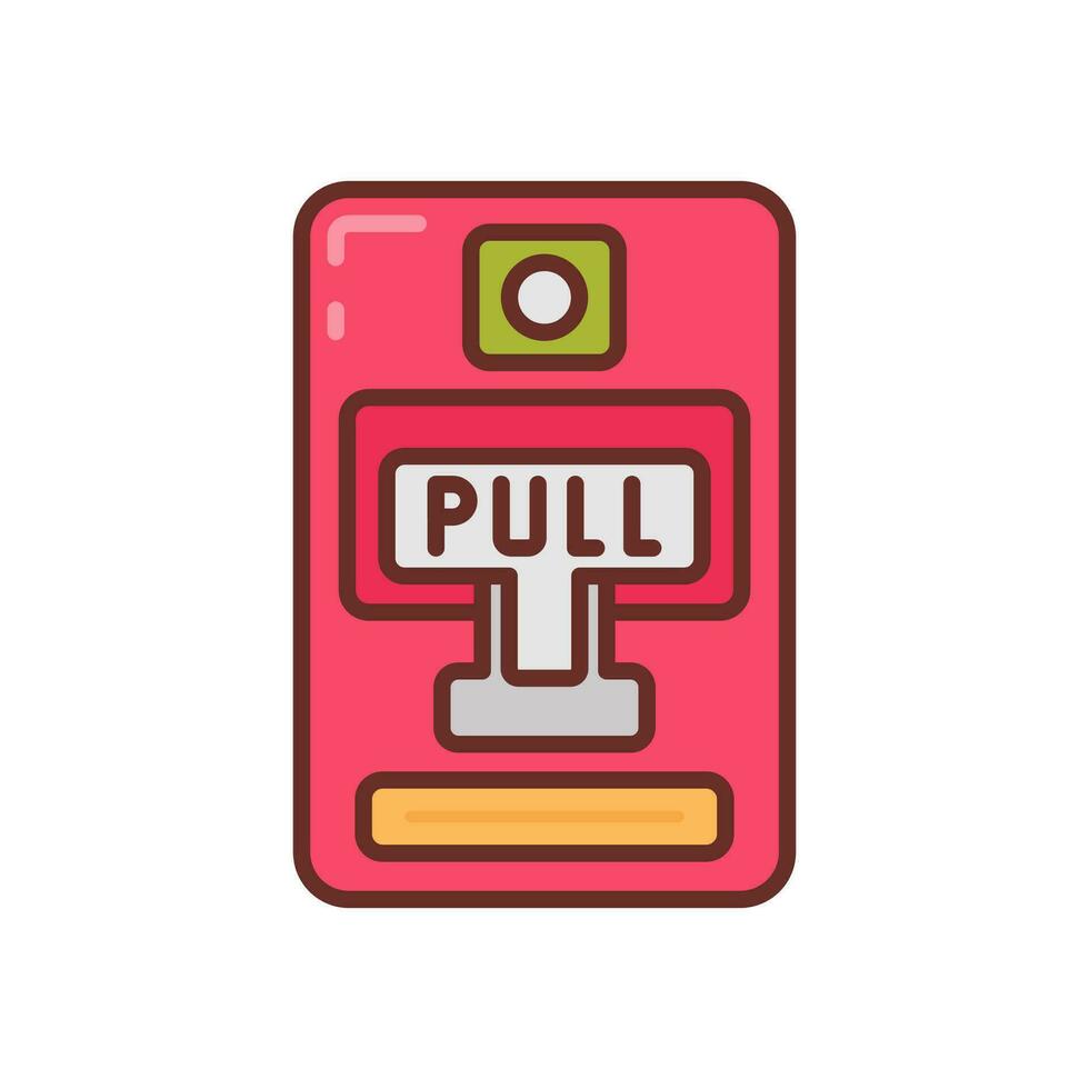 Fire Alarm icon in vector. Illustration vector