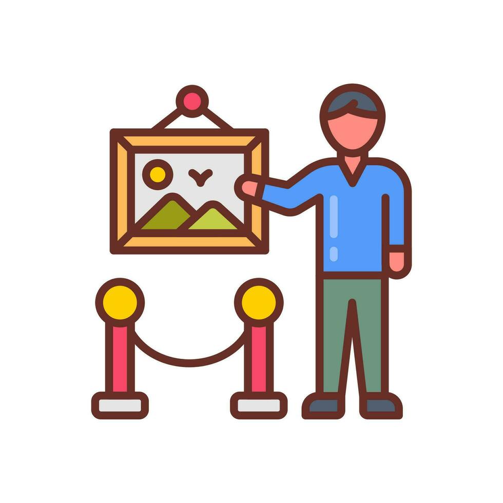 Excursion icon in vector. Illustration vector