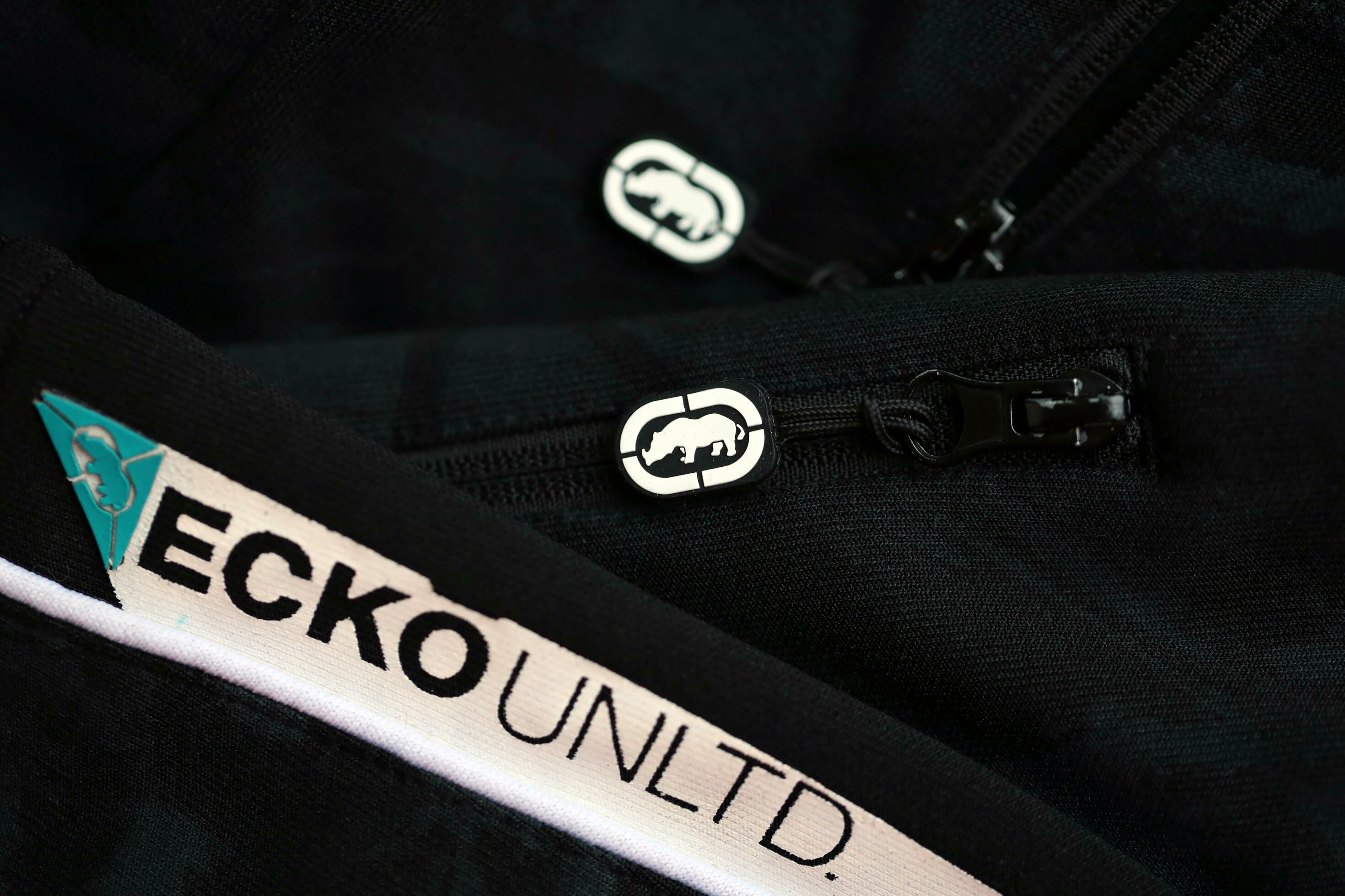 KYIV, UKRAINE - 4 MAY, 2023 Ecko Unltd company logo on new brand ...