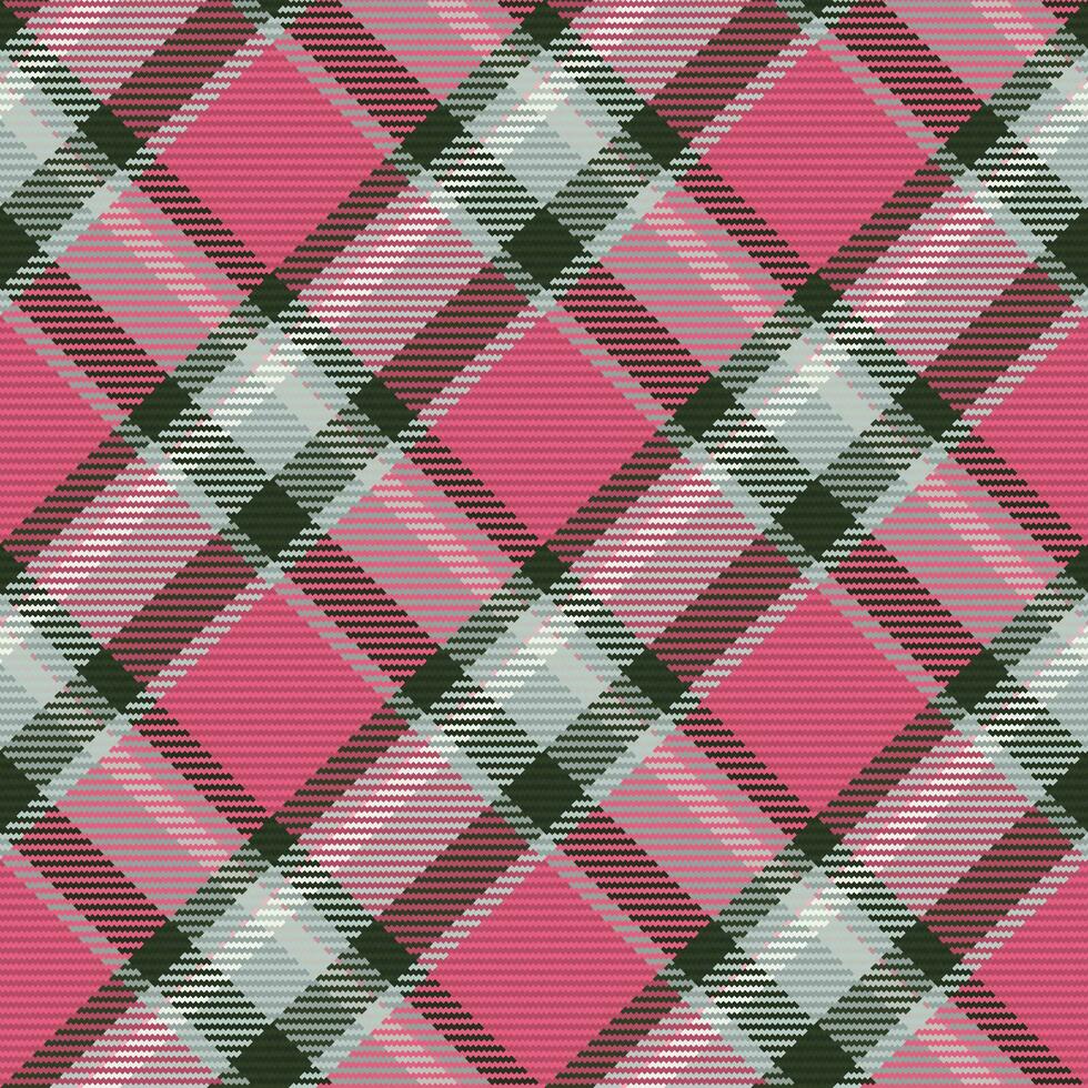 Seamless pattern of scottish tartan plaid. Repeatable background with check fabric texture. Vector backdrop striped textile print.