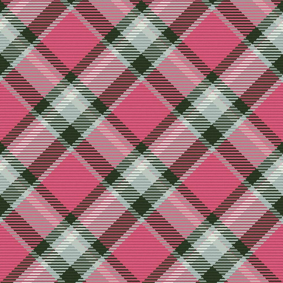 Seamless pattern of scottish tartan plaid. Repeatable background with check fabric texture. Vector backdrop striped textile print.