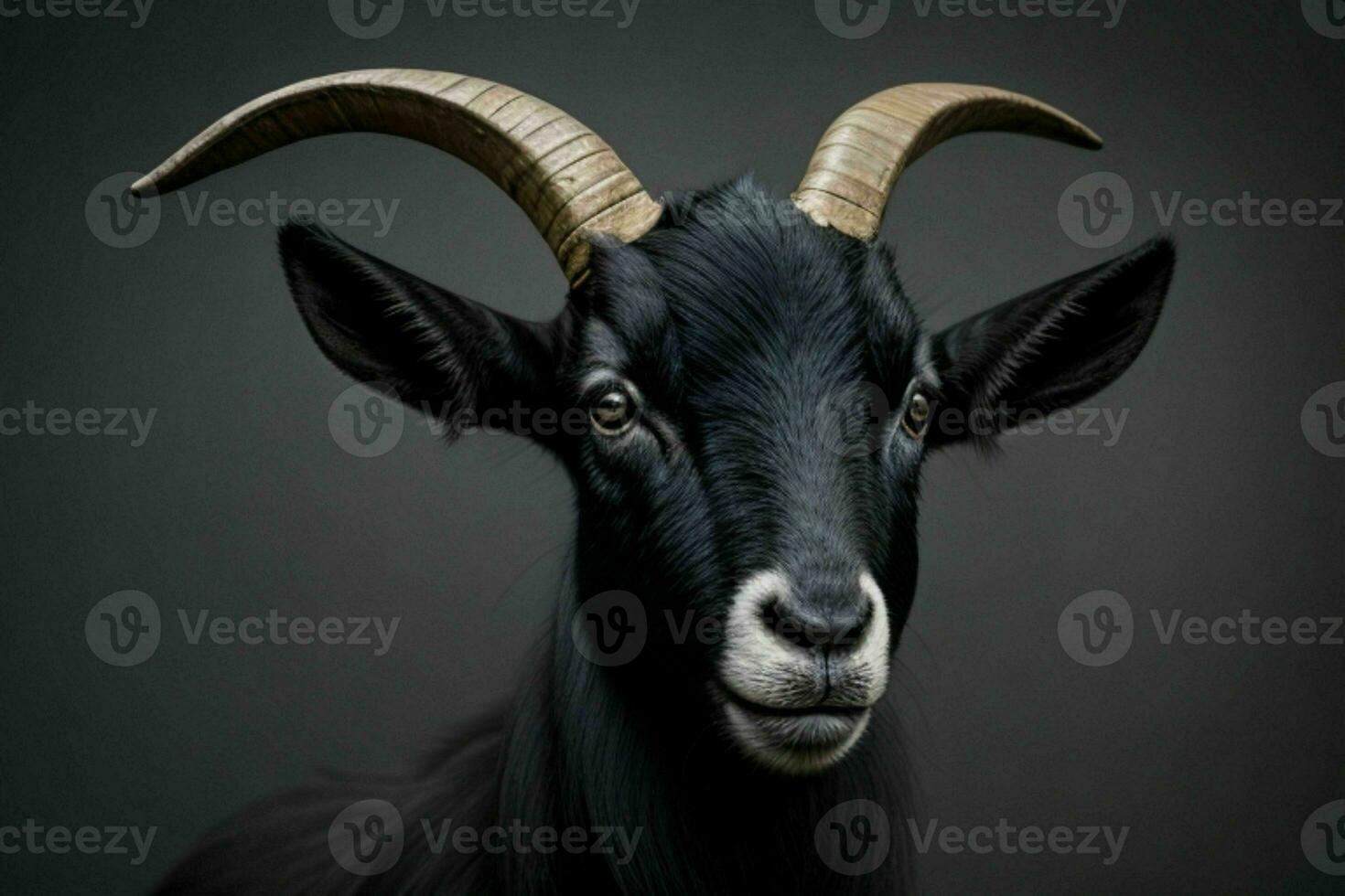 Goat. background. AI Generative Pro Photo