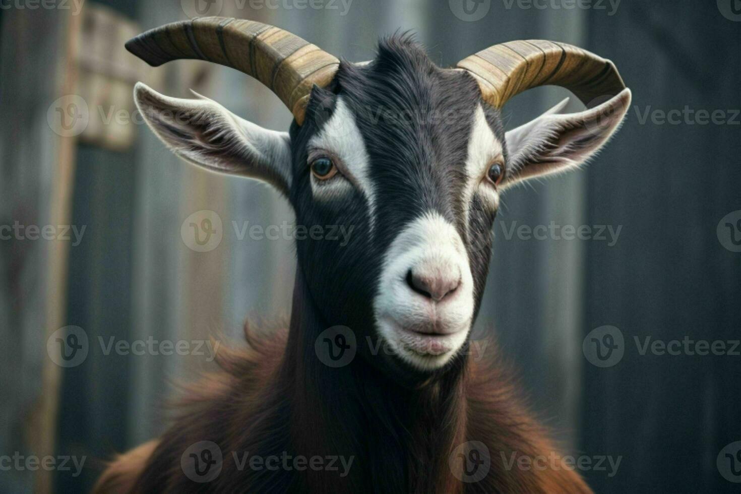 Goat. background. AI Generative Pro Photo