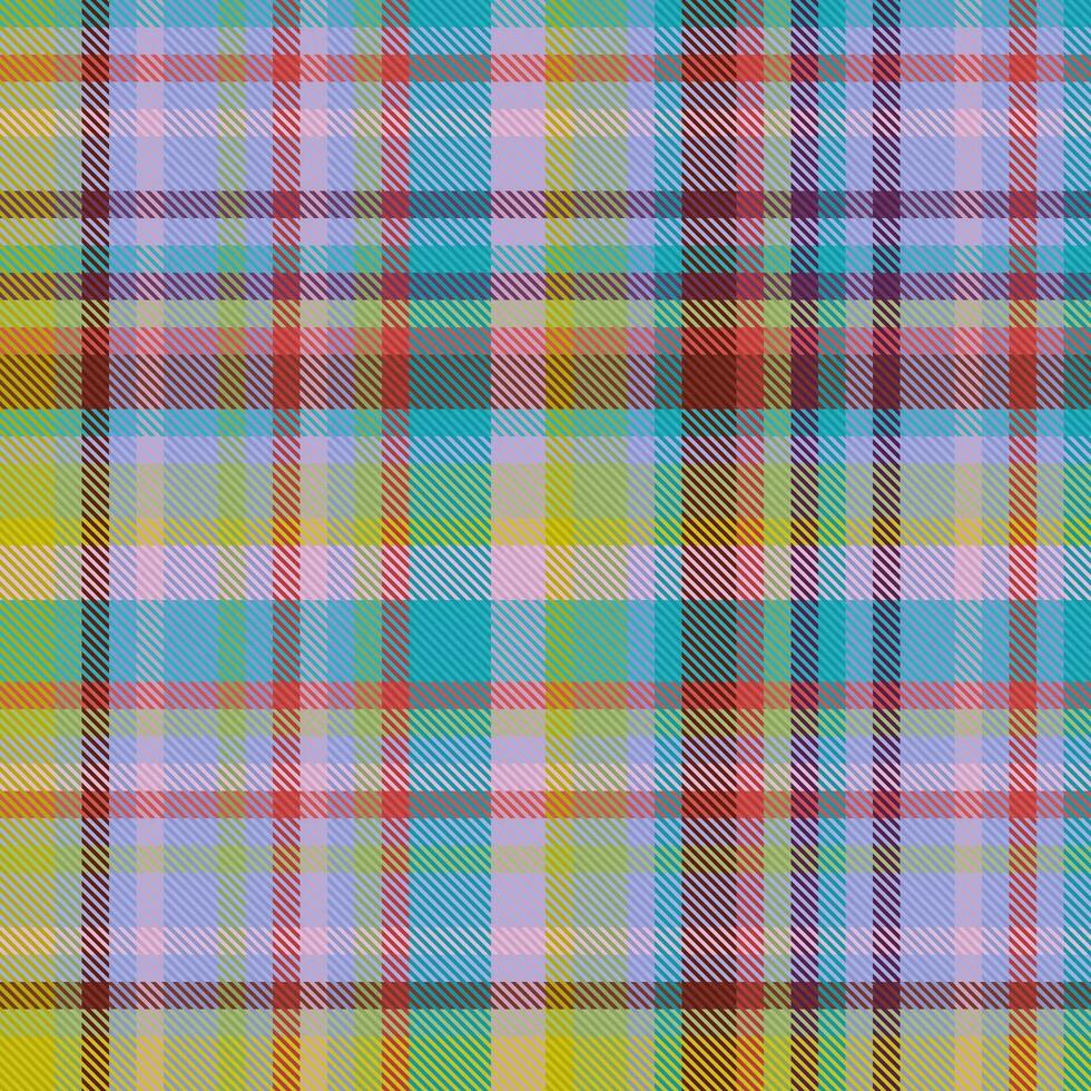 Background check textile of seamless fabric vector with a texture tartan pattern plaid.