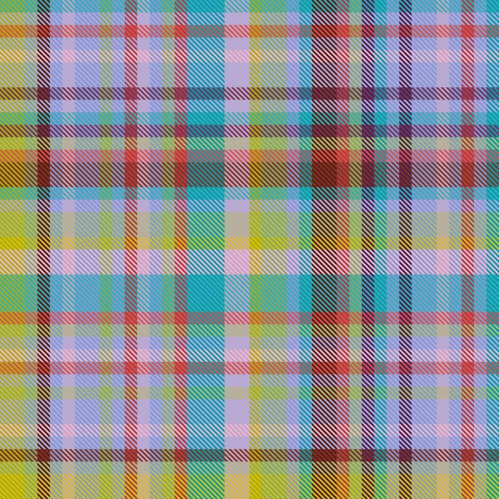 Background check textile of seamless fabric vector with a texture tartan pattern plaid.