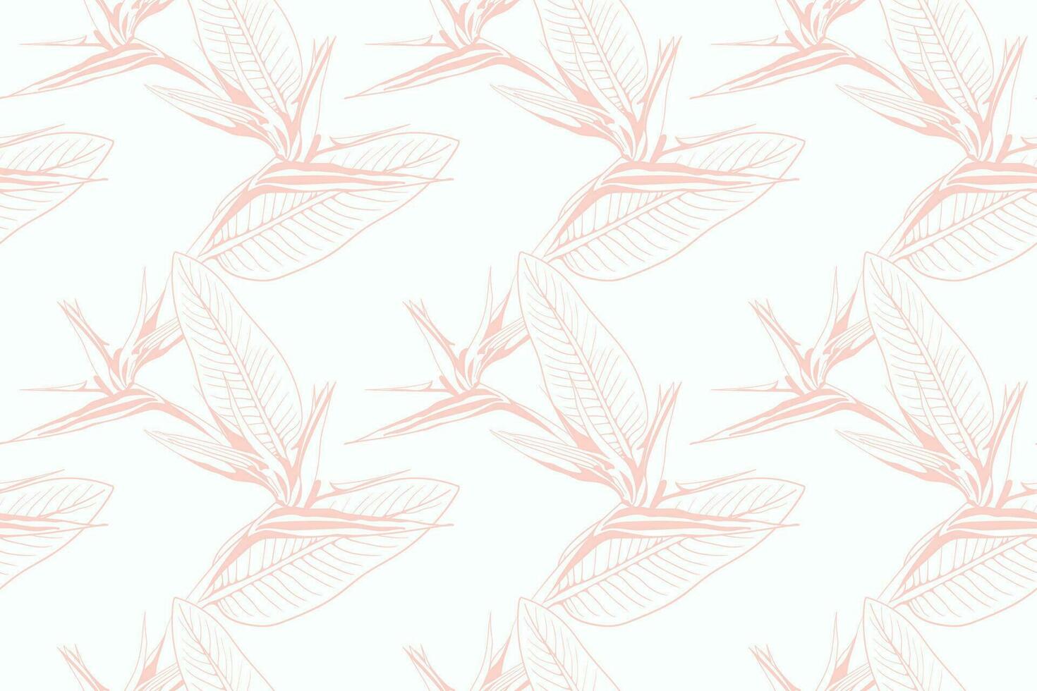 Floral pattern seamless vector background. Foliage and flower wallpaper design of nature.