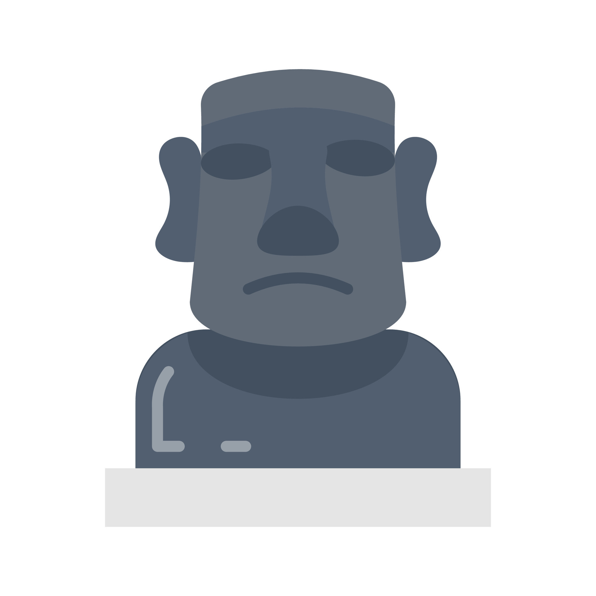 Moai icon in vector. Illustration 33543444 Vector Art at Vecteezy