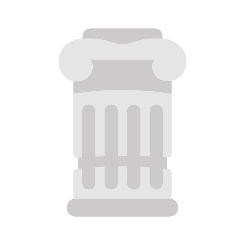 Museum Column icon in vector. Illustration vector