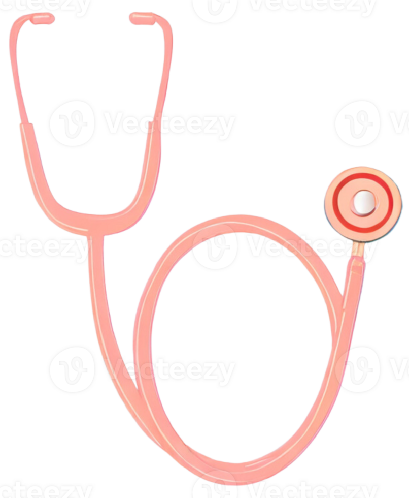 Stethoscope. AI Generative png