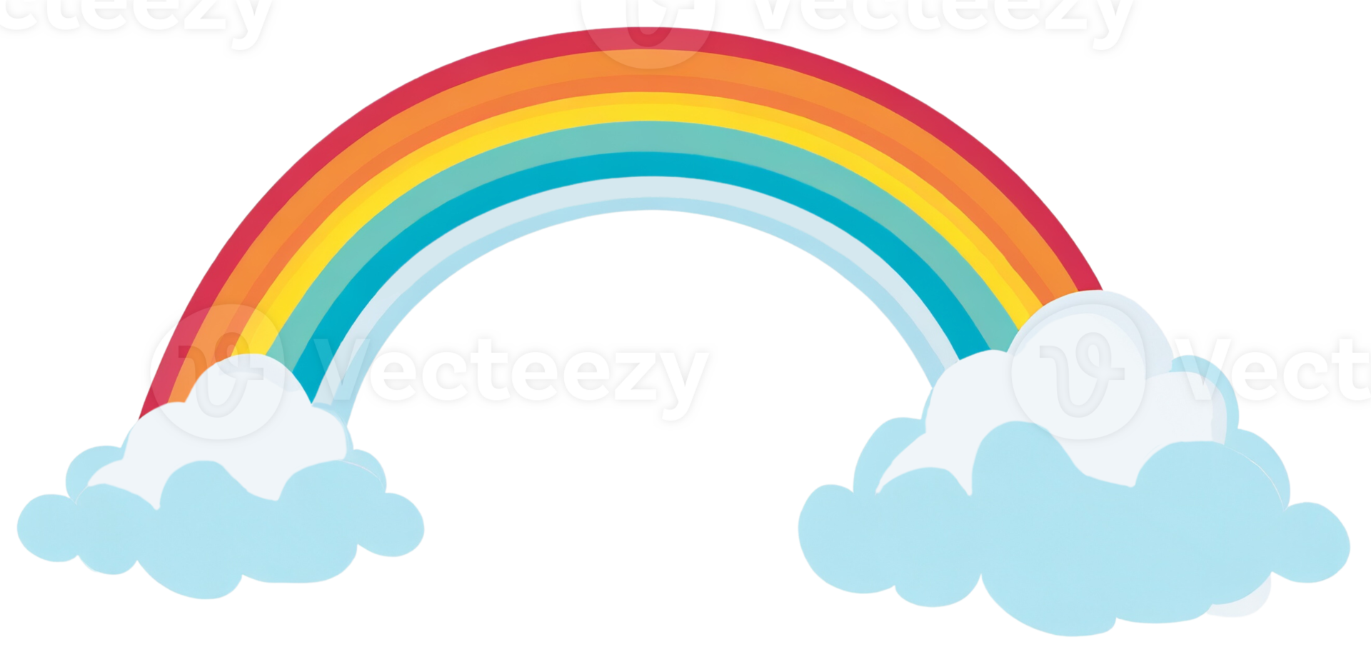 Rainbow. AI Generative png