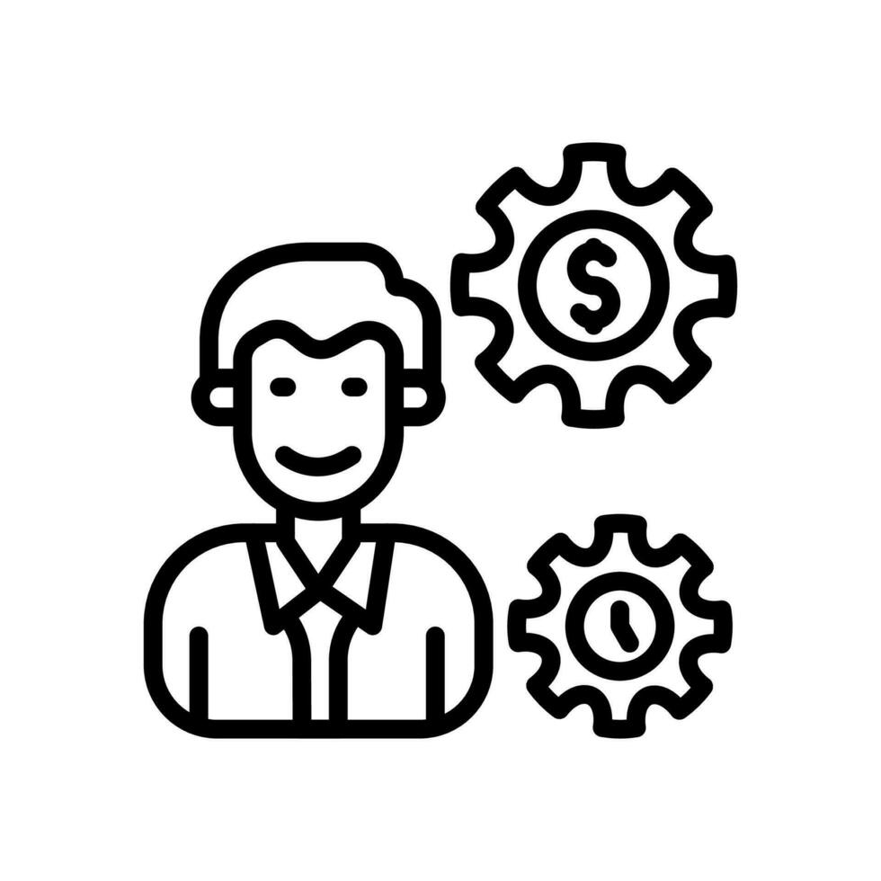 Finance Manager Icon In Vector Illustration 33544836 Vector Art At finance-manager-icon-in-vector-illustration-33544836-vector-art-at