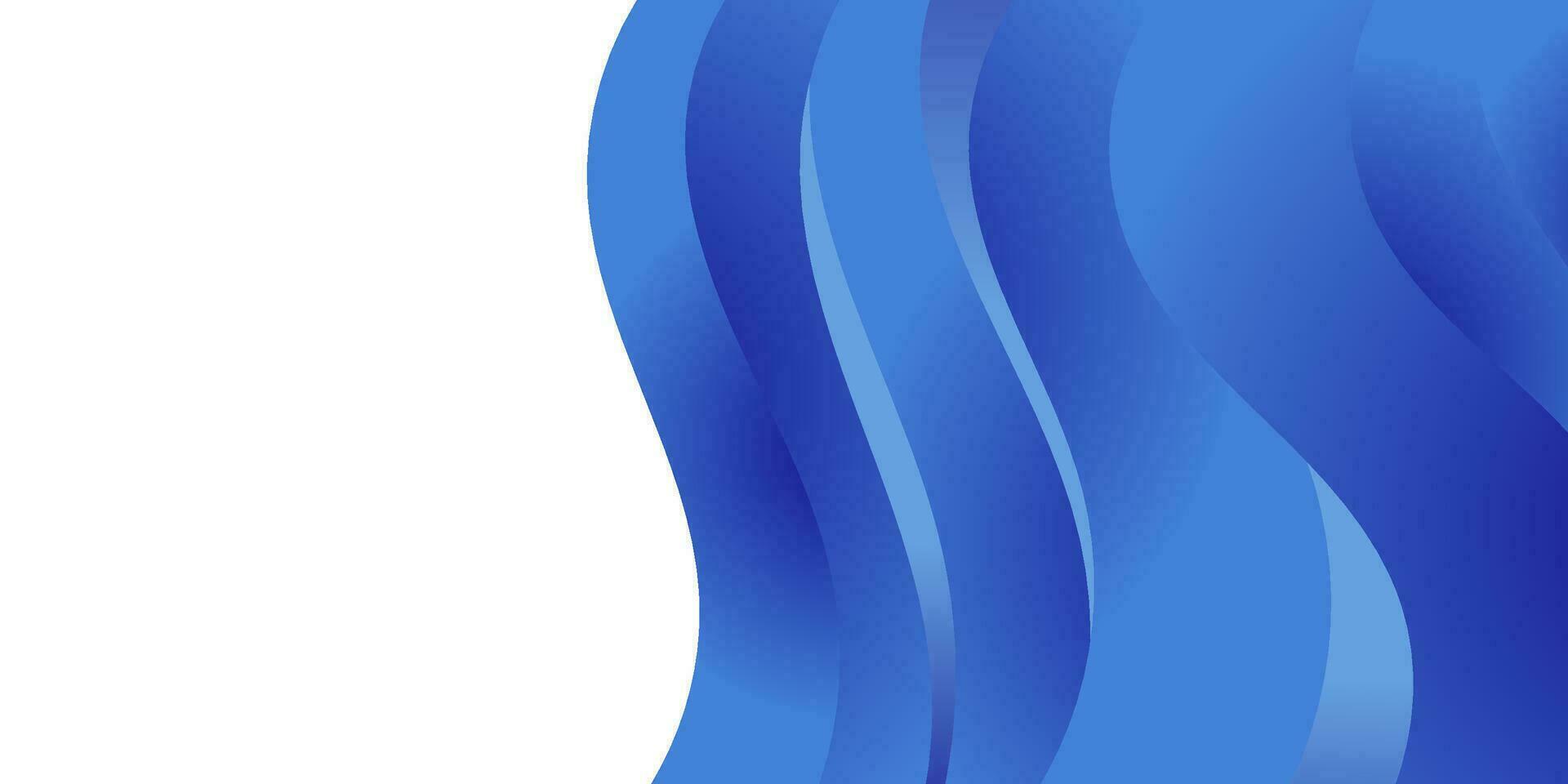 blue dynamic modern abstract background vector
