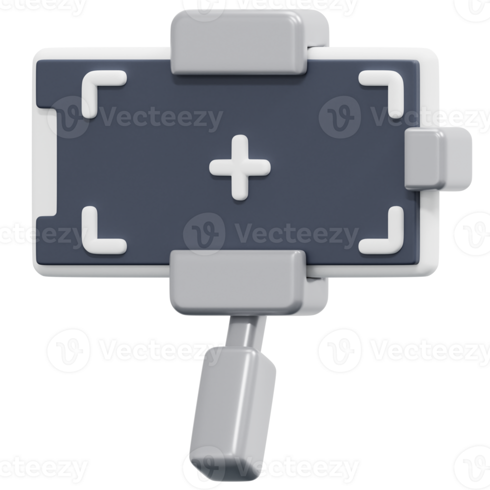 vlog 3d render icon illustration png