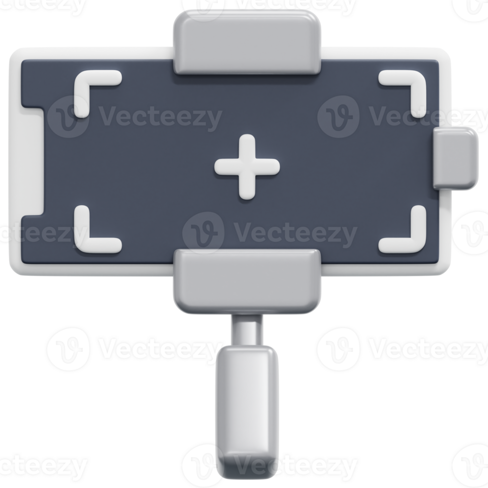 vlog 3d render icon illustration png