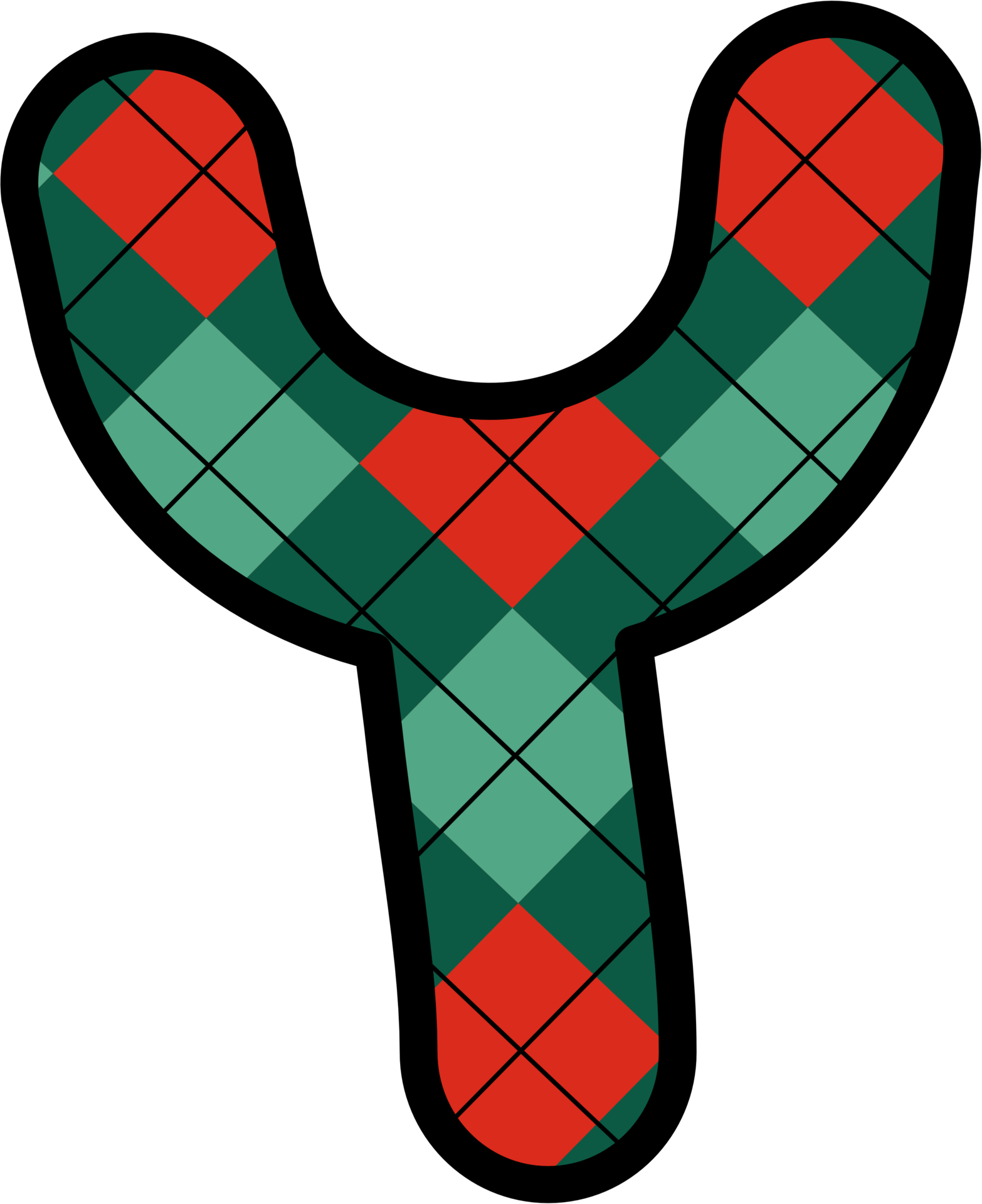 y-alphabet-grid-pattern-red-green-33545004-png