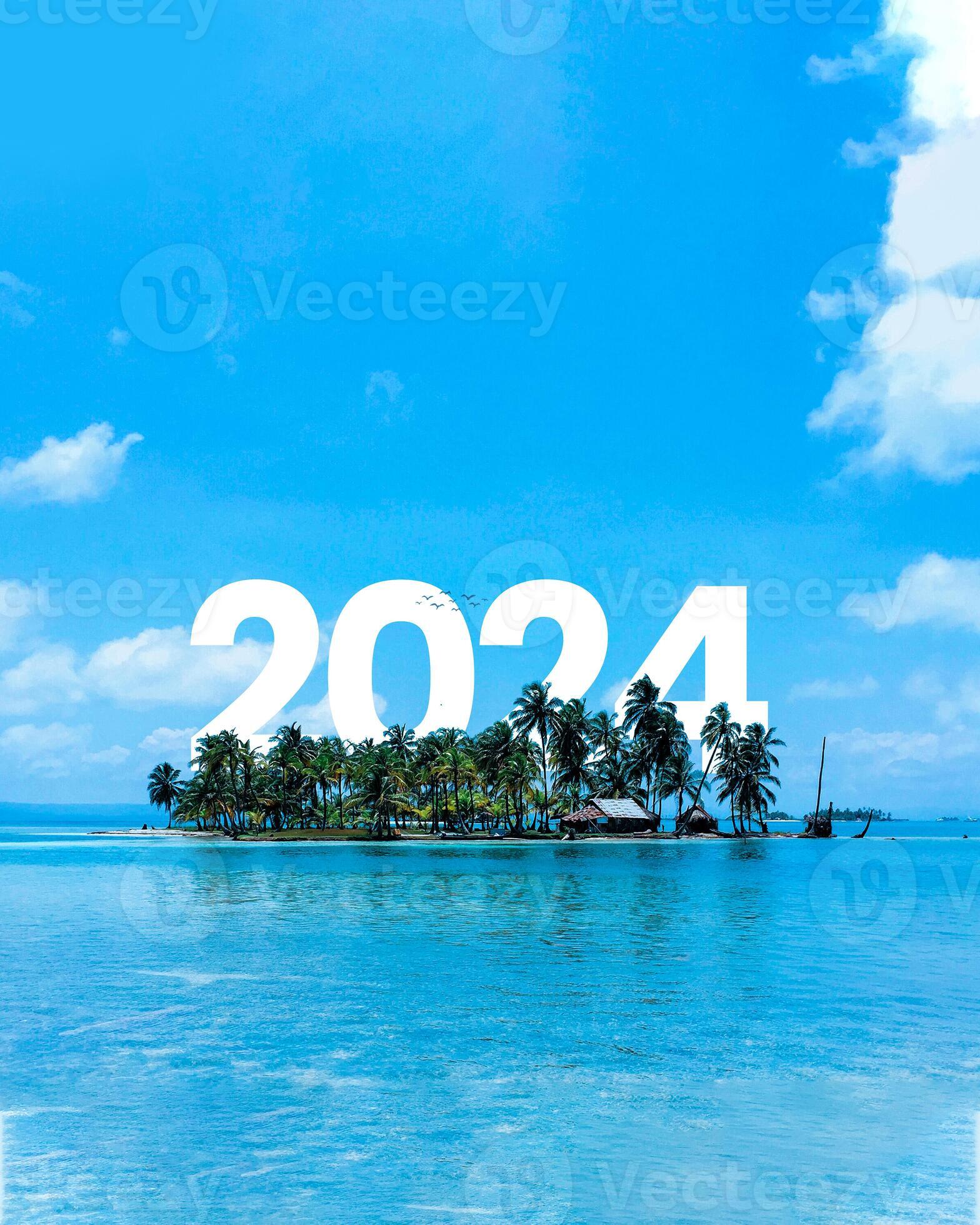 New year 2024. New Year Creative Design. Creative New year 2024 design