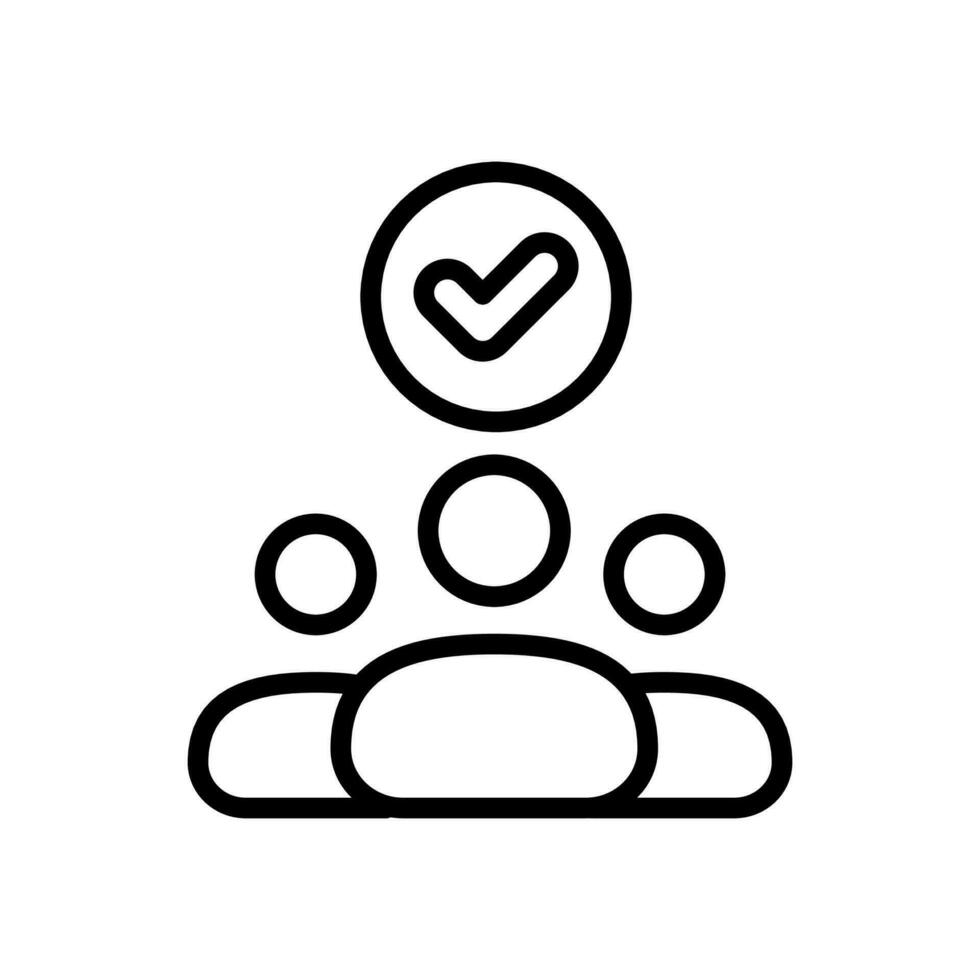 Choosing icon in vector. Illustration vector