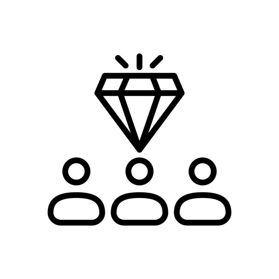 Employee Commitment icon in vector. Illustration vector