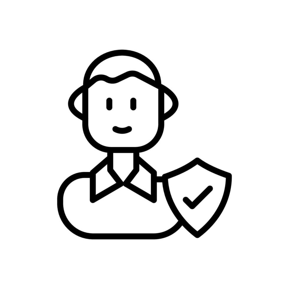 Employee Trust icon in vector. Illustration vector