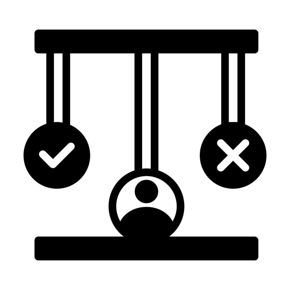 Morality icon in vector. Illustration vector