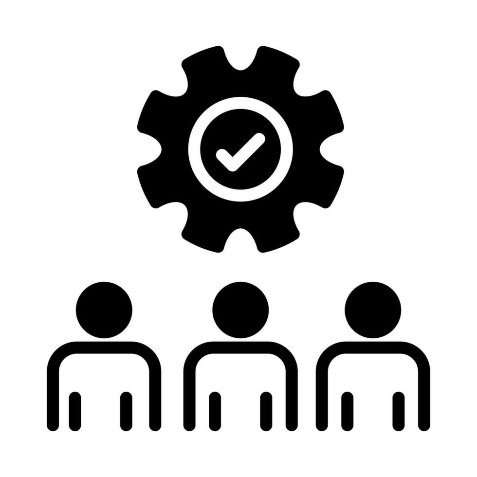 Team Management icon in vector. Illustration vector