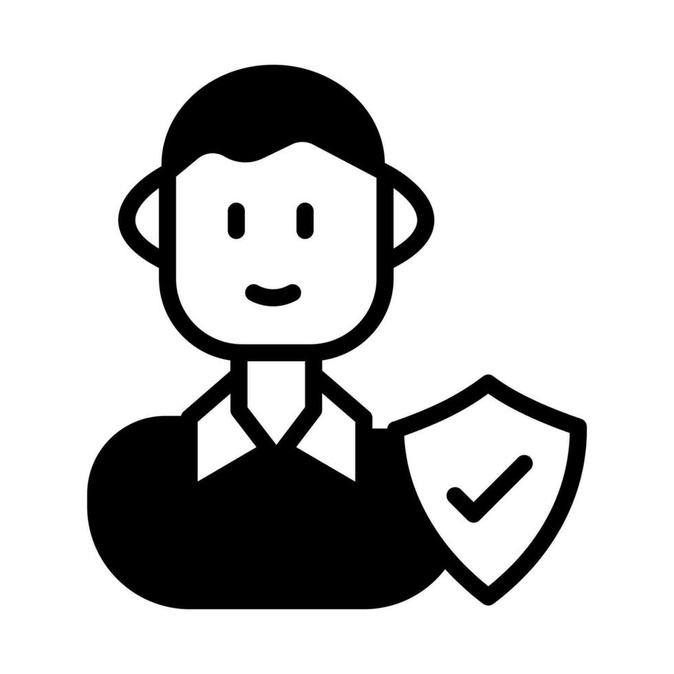 Employee Trust icon in vector. Illustration vector