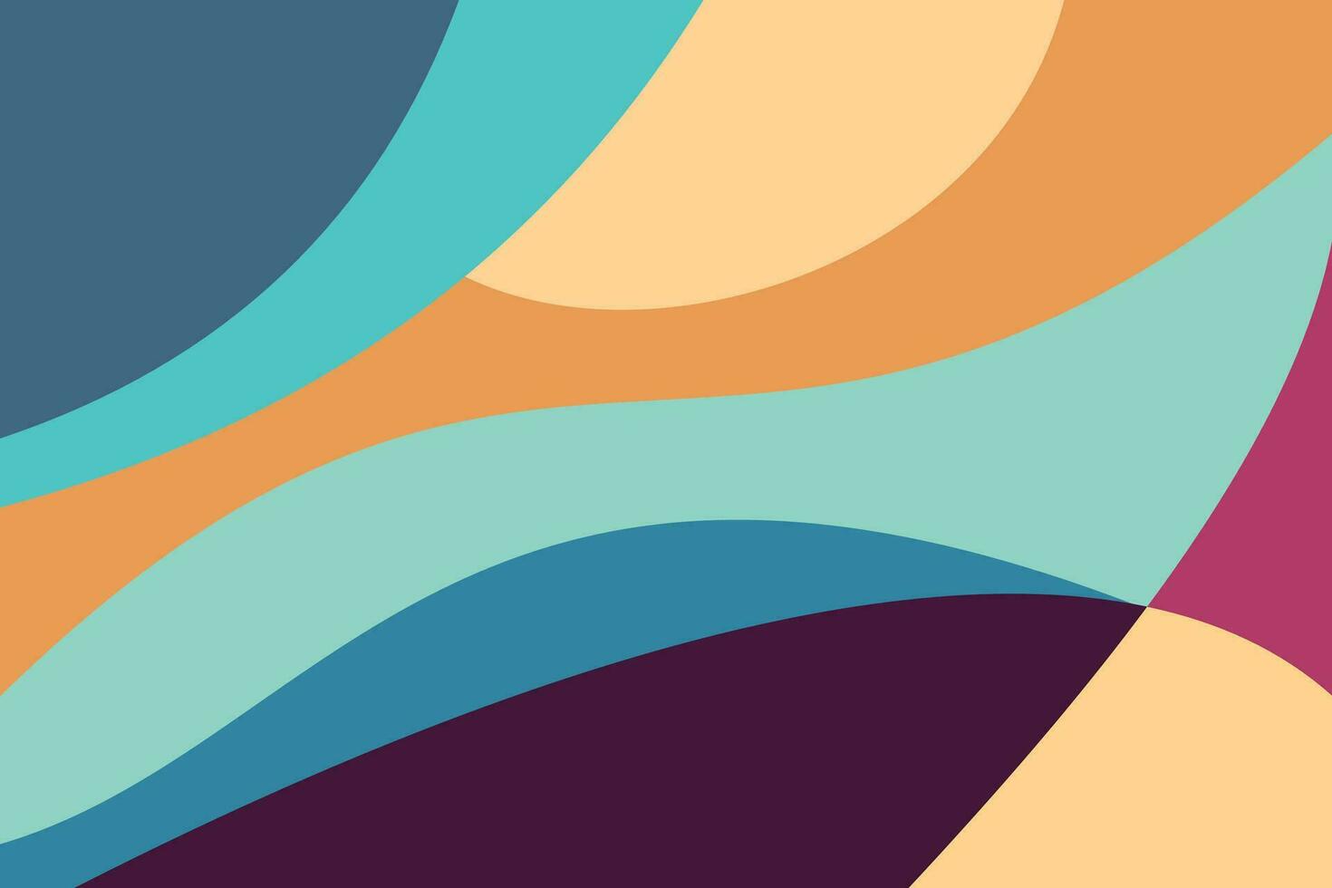 minimalist modern colorful abstract background geometric shapes vector design