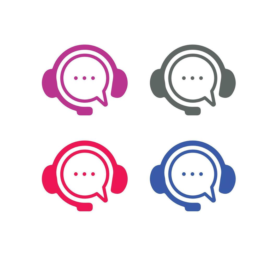 Online Chat Icon Vector