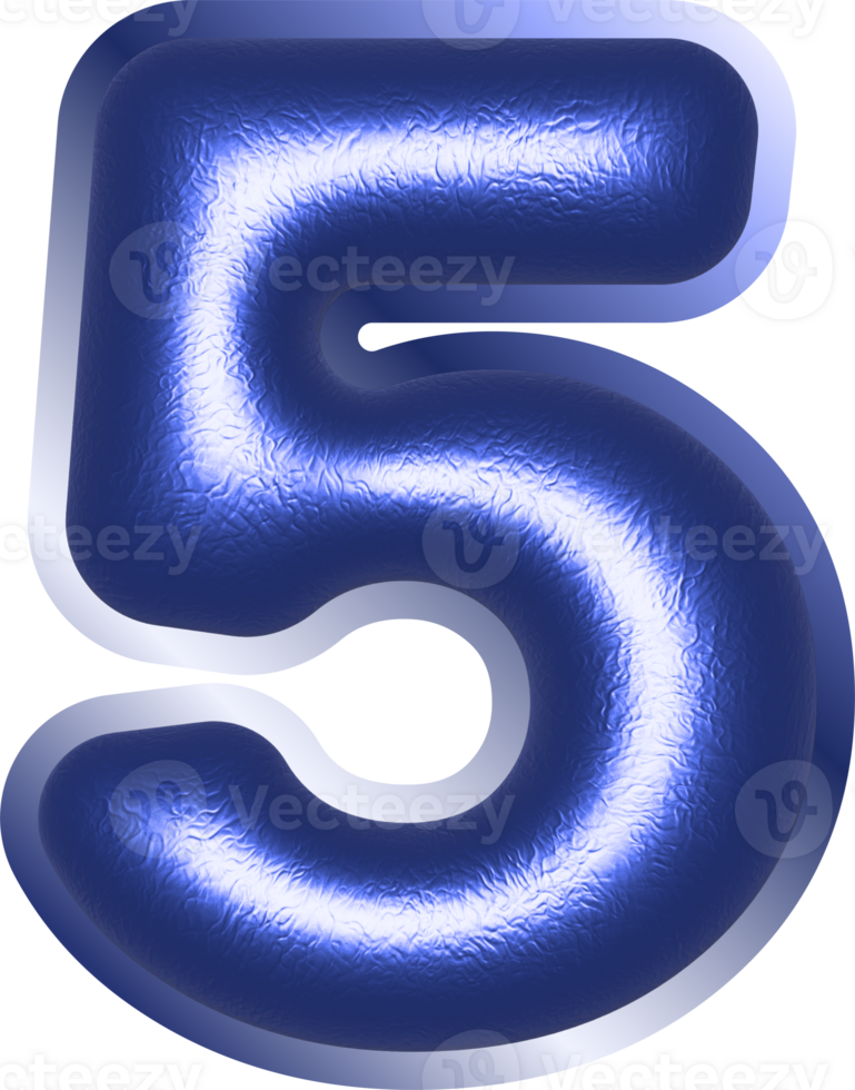 Number illustration. Hand drawn picture png