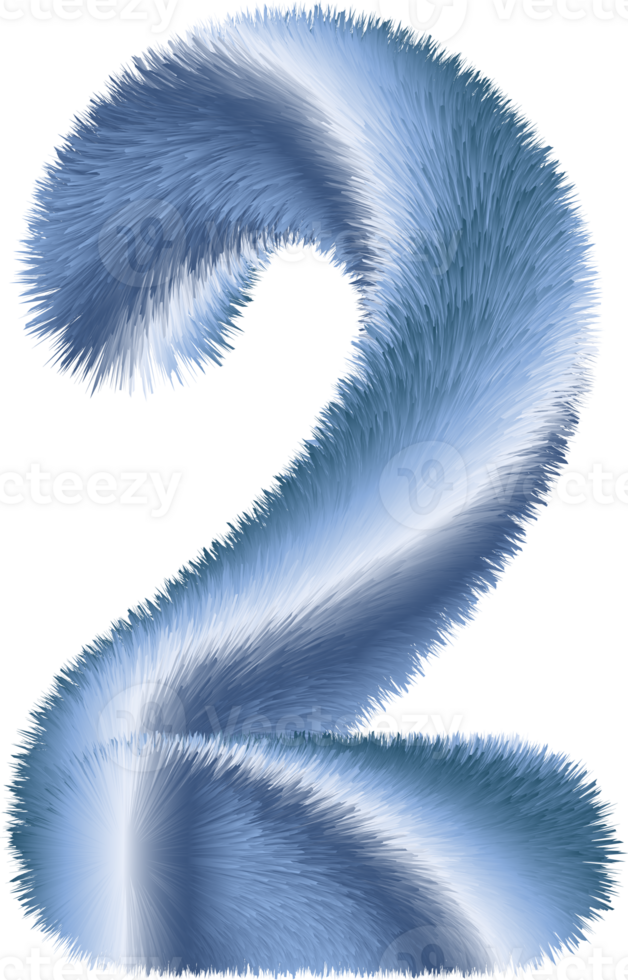 Number illustration. Hand drawn picture png