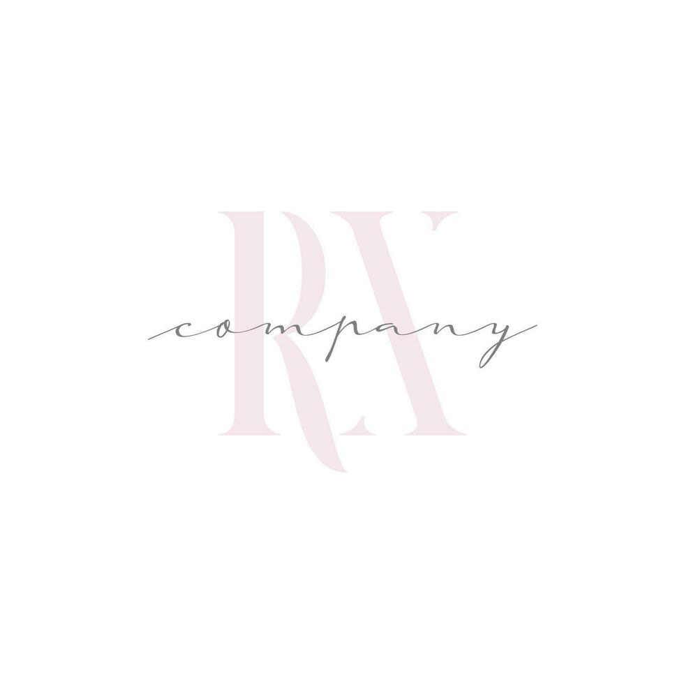 RX Beauty Initial Template Vector Design