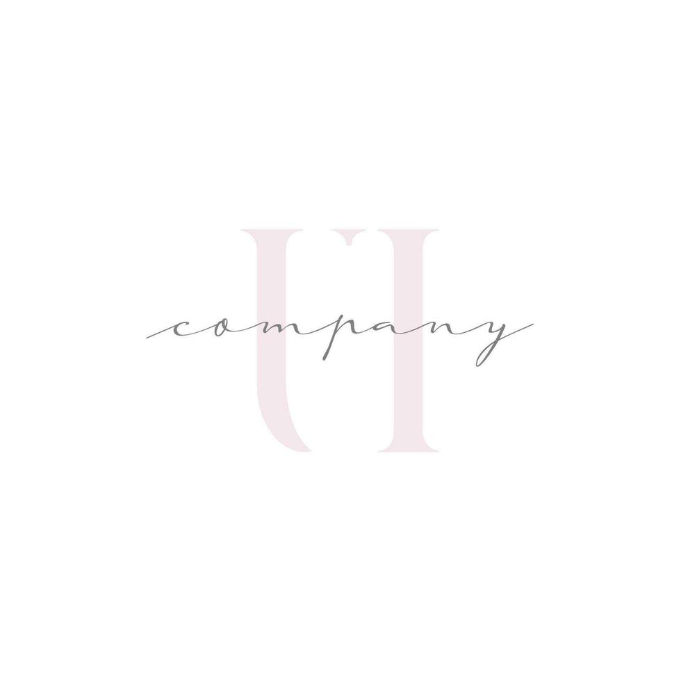 UI Beauty Initial Template Vector Design