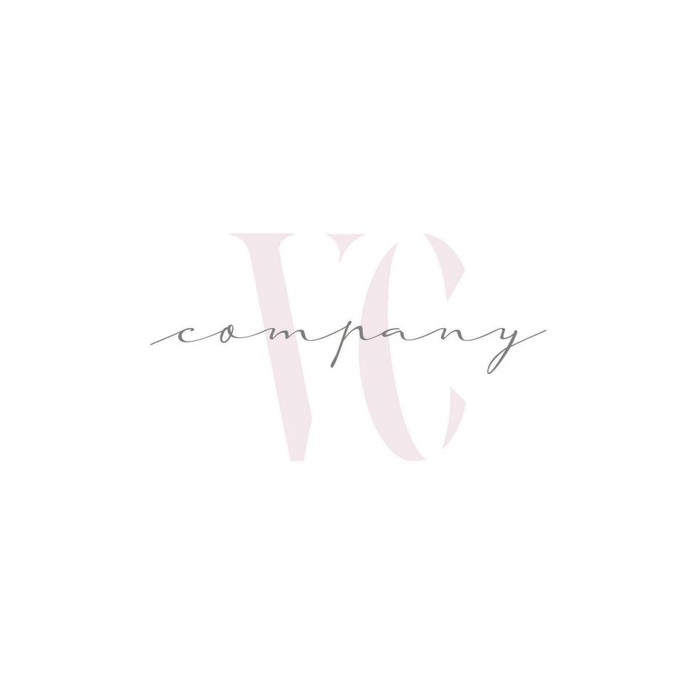 VC Beauty Initial Template Vector Design