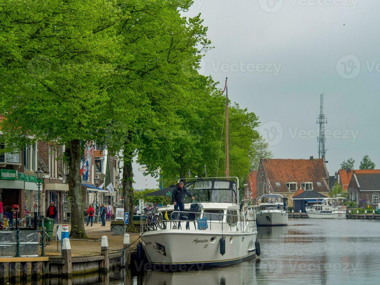 el holandés ciudad de Lemmer foto