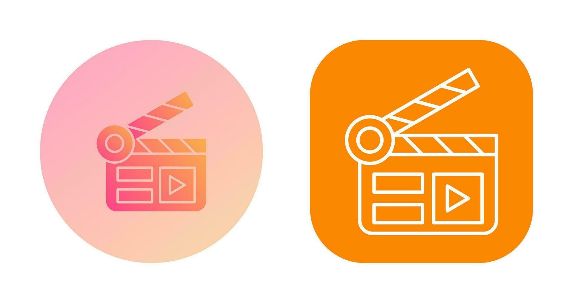 Clapper Board Vector Icon