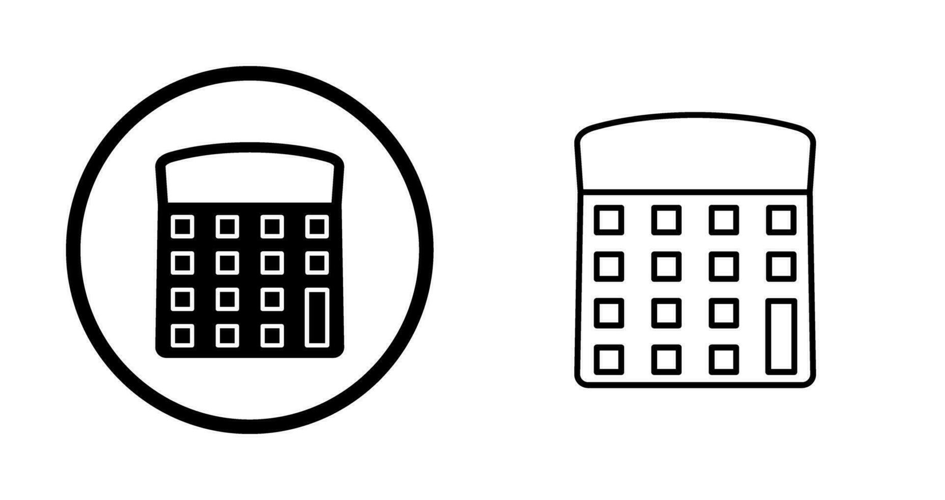 Unique Calculator Vector Icon