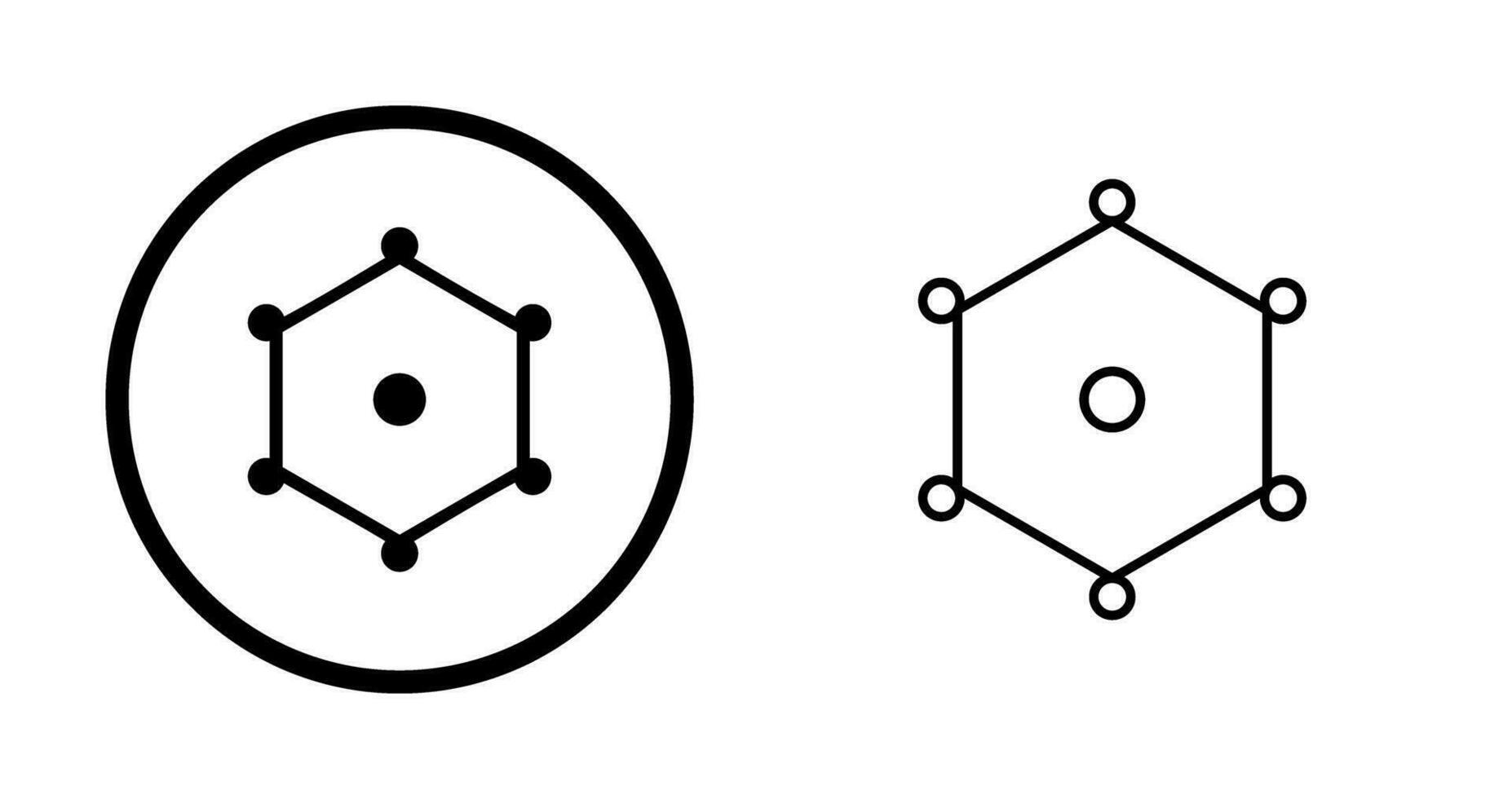 Unique Nodes Vector Icon