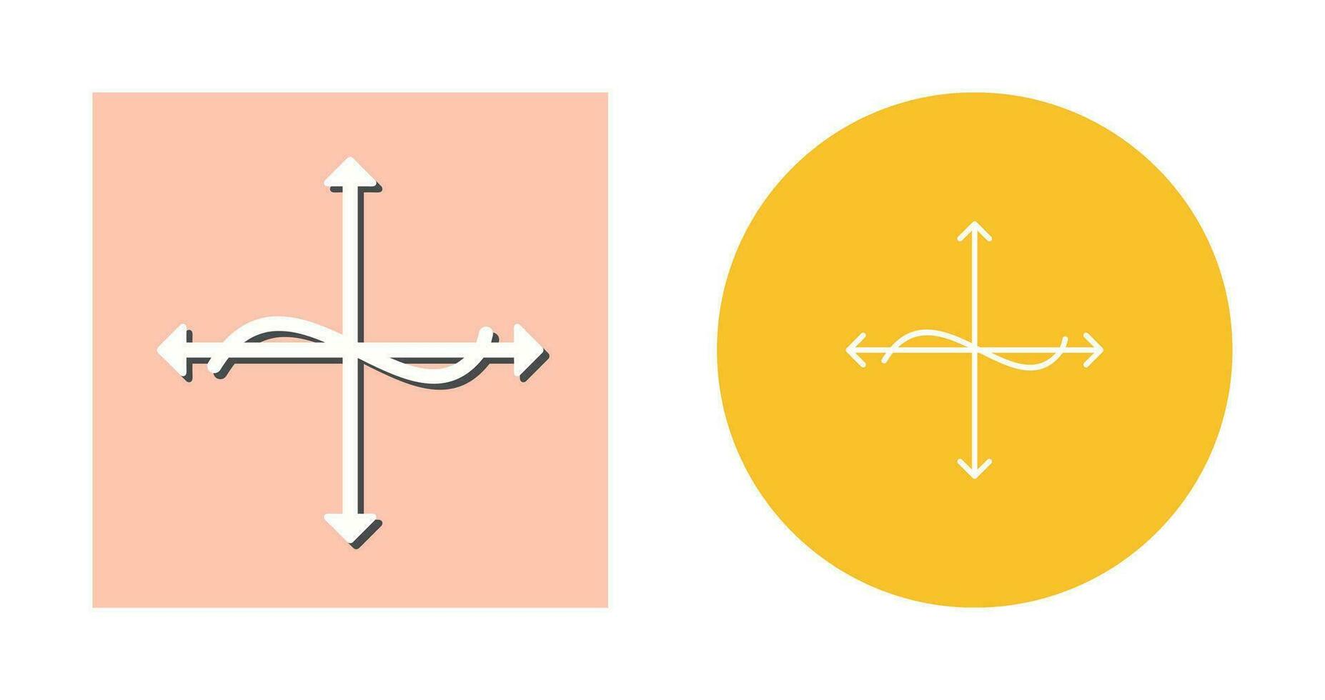 Unique Graph Vector Icon