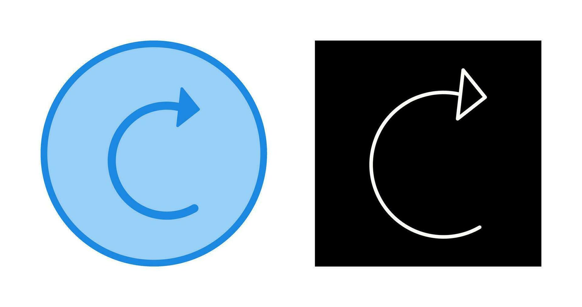 Unique Reload Vector Icon
