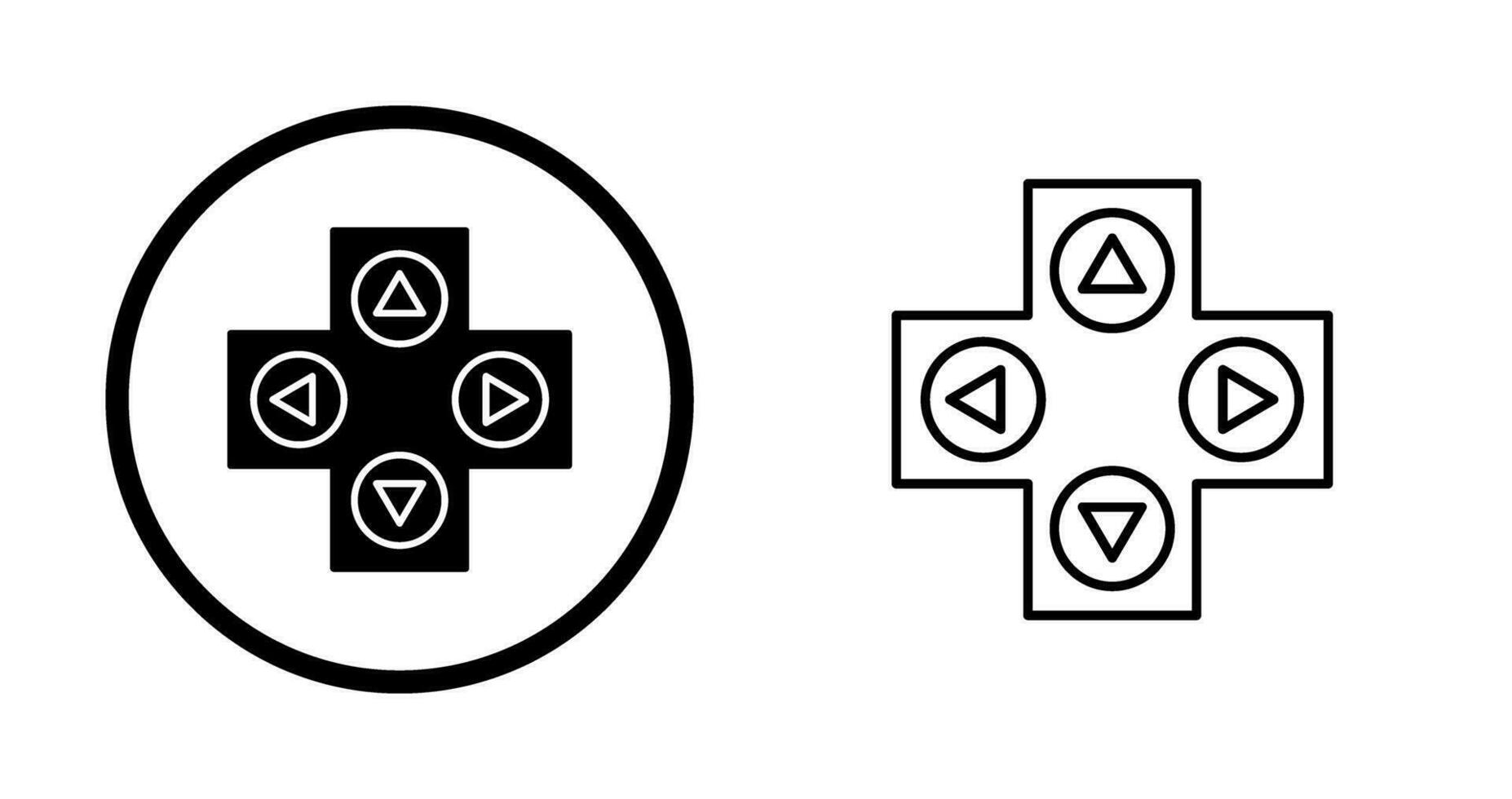 Unique Gaming Control Vector Icon