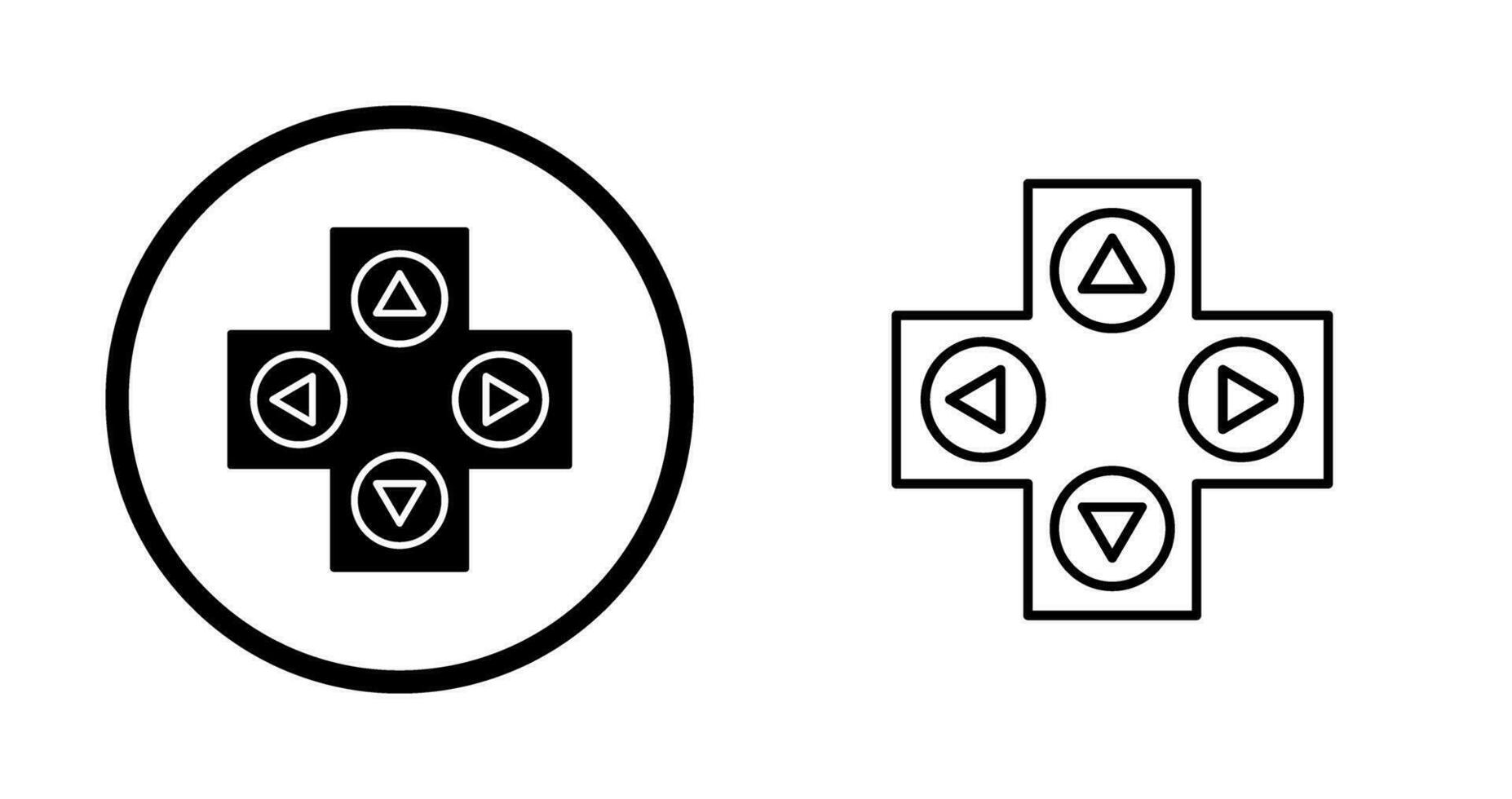 Unique Gaming Control Vector Icon