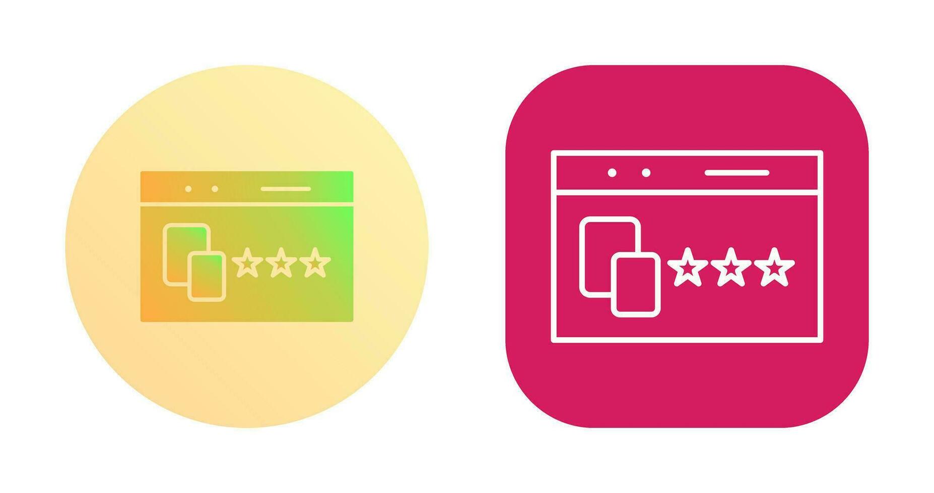 Unique Website Promotion Vector Icon